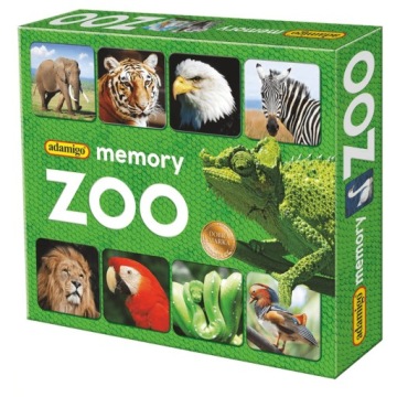 Gra planszowa Adamigo ZOO memory