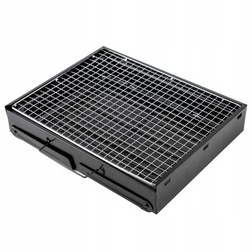 GRILL TURYSTYCZNY PRZENOŚNY SKŁADANY WALIZKA KEMPINGOWY RUSZT GRILL&CHILL