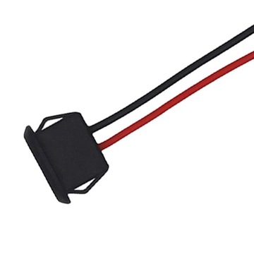Кабель питания Разъем USB C Черный Без разъема