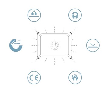 ОЧЕНЬ БОЛЬШОЕ СОВРЕМЕННОЕ СВЕТОДИОДНОЕ ЗЕРКАЛО RUKE 120 РАЗМЕР