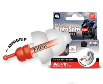 Беруши/затычки для ушей ALPINE MotoSafe Race