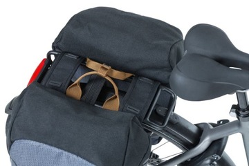 Torba Basil Miles Double Bag UBS czarno-szara