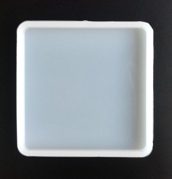 МОЛДЕР для эпоксидной смолы КВАДРАТ 10см Художественное литье Подставки Декорации