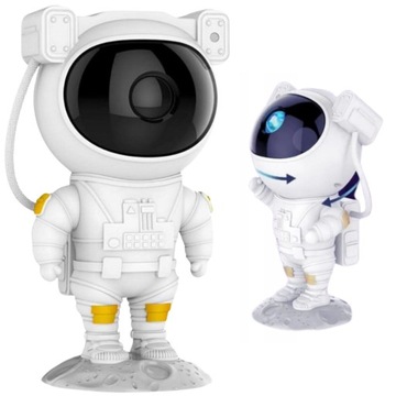 ASTRONAUTA LAMPKA NOCNA RZUTNIK GWIAZD PROJEKTOR LASEROWY