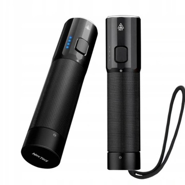 LATARKA TAKTYCZNA MOCNA LED USB NexTool
