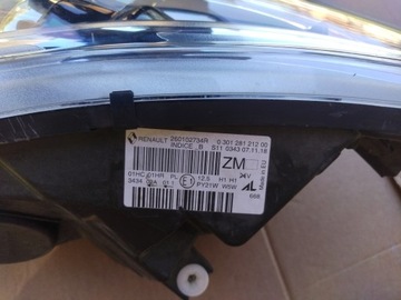 PRAVÁ SVĚTLO PŘEDNÍ RENAULT CAPTUR 13-17R 260102734R