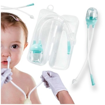 ASPIRATOR DO NOSA NA KATAREK NA KATAR DLA DZIECI MANUALNY + ETUI