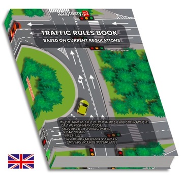 TRAFFIC RULES BOOK. Prawo jazdy w j.angielskim+testy online 2024!
