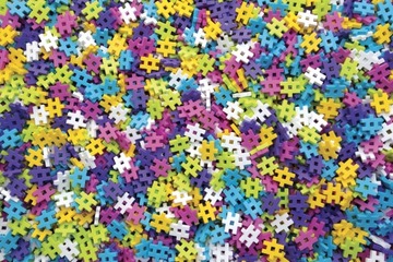 MELI BRICKS Базовая розовая дорожная коробочка 500 эл. + БЕСПЛАТНО