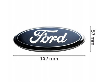 FORD ZNAK ZNAKY LOGO 147/57MM S-MAX C-MAX GALAXY MONDEO