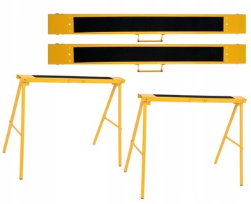 VOREL 29401 podstawa robocza kobyłka stojak 2szt STALOWE