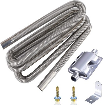 ВЫХЛОПНАЯ ТРУБА 3М Ø25ММ ГЛУШИТЕЛЬ