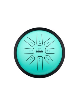 Nino NINO982 Мини-барабан для языка G Мятно-зеленый барабан для языка + палочки
