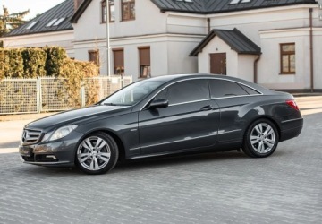 Mercedes Klasa E W212 Coupe 350 CDI BlueEFFICIENCY 231KM 2009 Mercedes-Benz Klasa E 350CDI 231KM Ledy Skora Xenon Navi Full Serwis ASo, zdjęcie 5