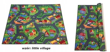 DYWAN ULICE MIASTO FARMA WIEŚ DROGI 120X200 CARS