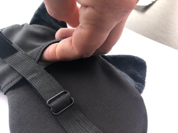 МАСКА ДЛЯ СНЯТИЯ ДЛЯ ГЛАЗ РАССЛАБЛЯЮЩАЯ КОШКА БАРХАТ ОЛДМАН НА Резинке