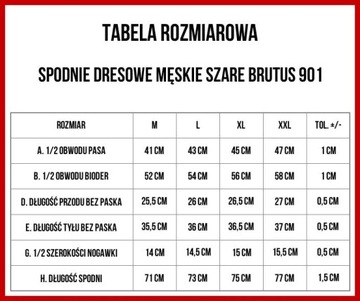 BIG STAR SPODNIE DRESOWE MĘSKIE BRUTUS 901 XL