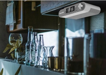 ПОДВЕСНОЕ КУХОННОЕ РАДИО BLUETOOTH ПОД ШКАФОМ