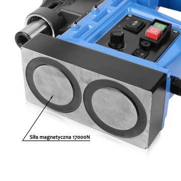 Магнитная дрель-нарезной станок fi80mm 2050W 16kg MT3 STAKO Магнитный инструмент