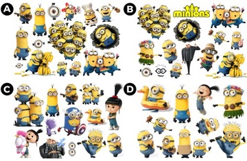 МОЮЩИЕСЯ ВРЕМЕННЫЕ ТАТУ ДЛЯ ДЕТЕЙ УЗОРЫ МИНЬОНОВ СУПЕР КАЧЕСТВО