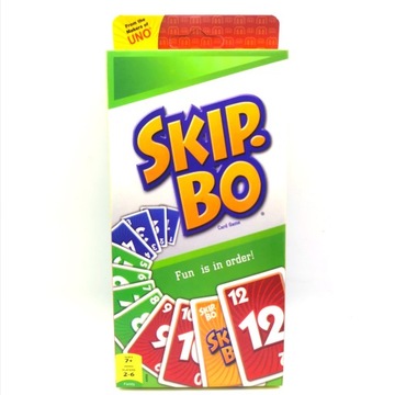 SKIP BO SKIP-BO GAME Mattel UNO 162 cards