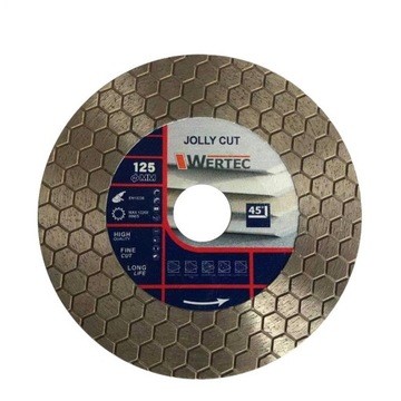 Tarcza Wertec Jolly Cut 125mm do cięcia ukosowania