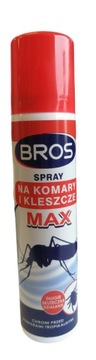 BROS MAX спрей от комаров и клещей 90мл