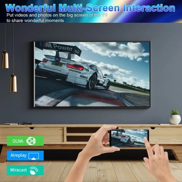 SMART TV BOX 128 ГБ H96 MAX 8K 4K WIFI BLUETOOTH 5.0 OTA-ДЕКОДЕР Android 13