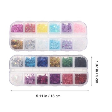 НАКЛЕЙКИ ДЛЯ ЛИЦА ЗВЕЗДЫ БЛЕСК ЧЕТЫРЕХСТОРОННИЕ пайетки