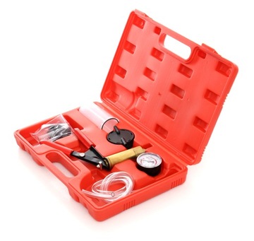 Ручной вакуумный насос, вакуумметр KD10516