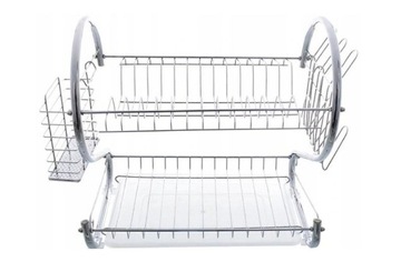 ДВУХУРОВНЕВАЯ СУШКА ДЛЯ СУШКИ ПОСУДЫ 24 см x 50 см x 38 см