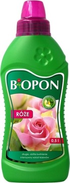 BiOPON płynny nawóz do RÓŻ mineralny do wszelkich gatunków 0,5l