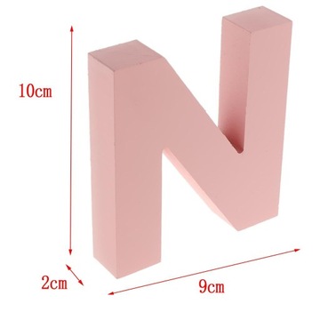 Деревянный 26 алфавит и буквы для детей N