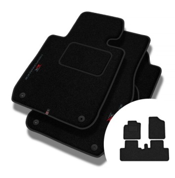 Velurové koberce Performance pro Toyota Avensis Verso 2001-2009