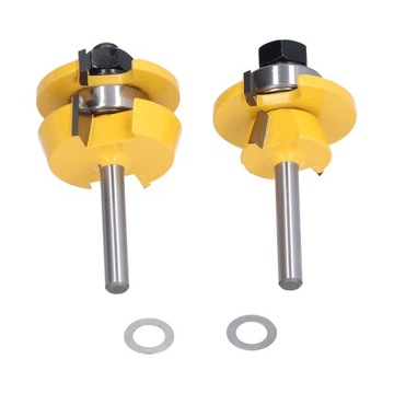 Набор кромкорезов по металлу, 2 шт.