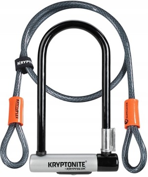 Zapięcie U-Lock KRYPTONITE Kryptolok STD + Linka
