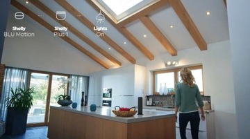 Датчик движения Shelly SHELLY-BLU-MOTION Беспроводной, Bluetooth, Для использования в помещении