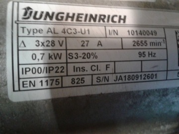 ДВИГАТЕЛЬ JUNGHEINRICH AL 4C3-U1