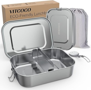 VITCOCO Pojemnik na lunch ze stali nierdzewnej