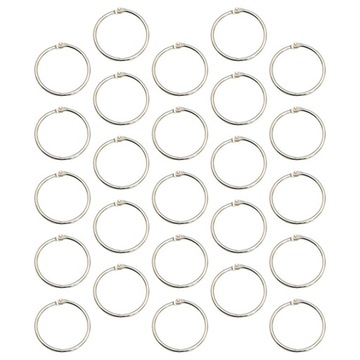 HOOP BUCKLE BINDING RING 25 PCS