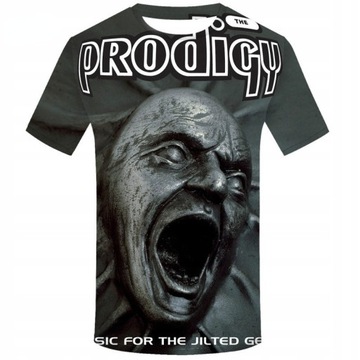 Męska koszulka 3d Band The Prodigy Fun,,A