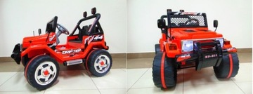 АВТОМОБИЛЬ ДЖИП С АККУМУЛЯТОРОМ RAPTOR 2x ДВИГАТЕЛЬ 45ВТ С ДИСТАНЦИОННЫМ УПРАВЛЕНИЕМ 2.4G