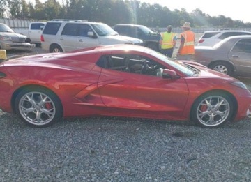 Chevrolet Corvette C7 2021 Chevrolet Corvette 2021, 6.2L, STINGRAY 3LT, od ubezpieczalni 6.2 Benzyna, zdjęcie 3