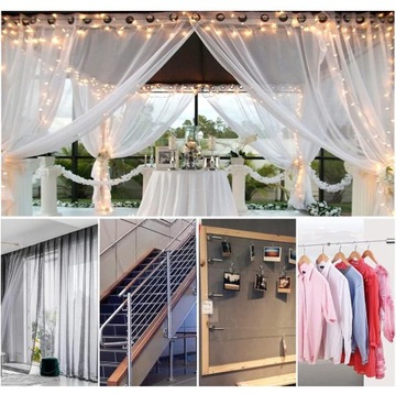 ПРОВОД ДЛЯ ШТОР 5 М, КОМПЛЕКТ ПРОВОДНЫХ ЗАТОР, ПРОВОДНОЙ КАБЕЛЬ ДЛЯ ПОДВЕСКИ