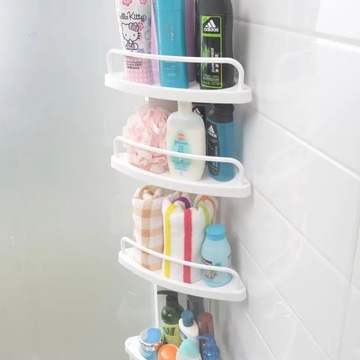УГЛОВАЯ ПОЛКА ДЛЯ ДУША, ТЕЛЕСКОПИЧЕСКИЙ ОРГАНАЙЗЕР ДЛЯ ГЕЛЕВОГО ШАМПУНЯ