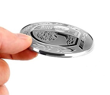 Mercedes AMG ХРОМИРОВАННАЯ ЭМБЛЕМА IDRIVE РУЧКА 49мм