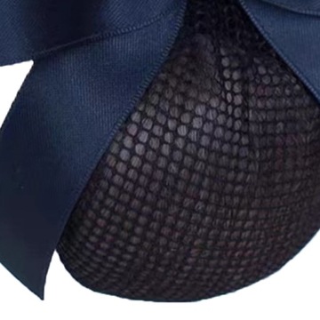 Kobiety Siatka do włosów Temperament Jednolity kolor Bow-knot OL Fishnet