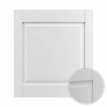 Drzwi kasetonowe białe 39,4 x 43,5