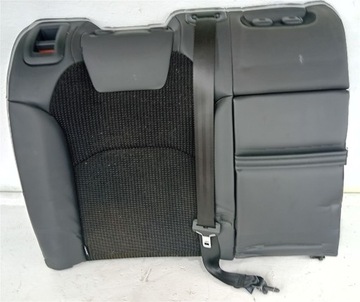 OPARCIE KANAPY PRAWY TYŁ CZARNA PÓŁSKÓRA CITROEN C5 III X7