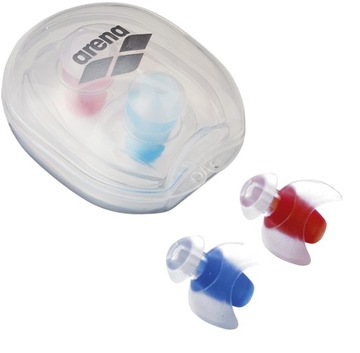 Zatyczki do uszu silikonowe Arena Ergo Earplug Clear